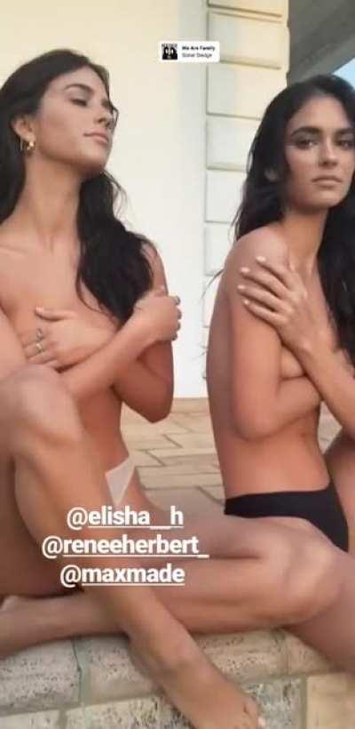 Renee and Elisha- rare clip