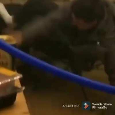 WCGW Resting your feet close to fireplace