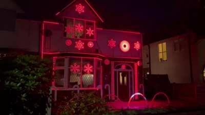 This house in Preston went all out this year
