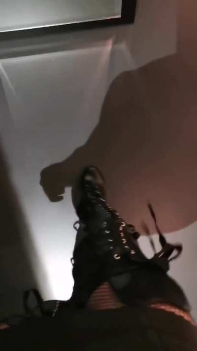 You can't resist me in these boots can you?