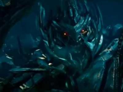 Megatron orders from the Krusty Krab