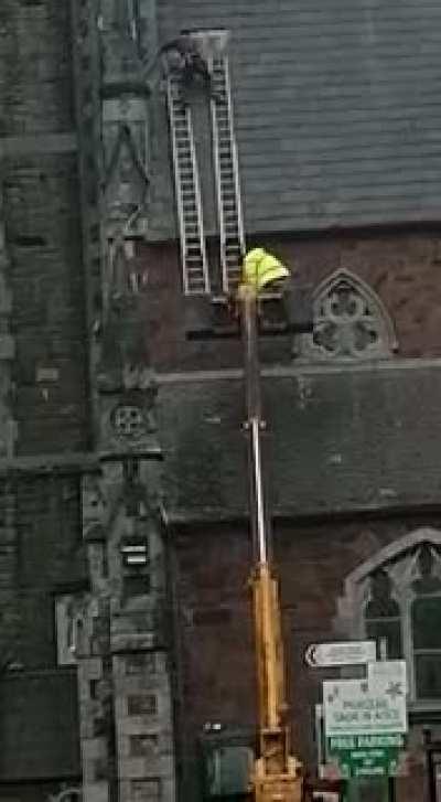 My god does this man have a death wish