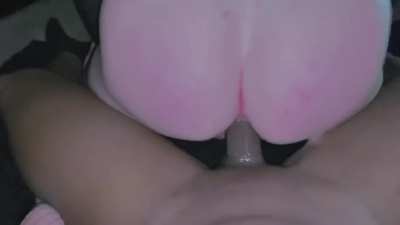 Caged, fucked, spanked and gaped by a real man... 😳 Kik: sissyryan1997