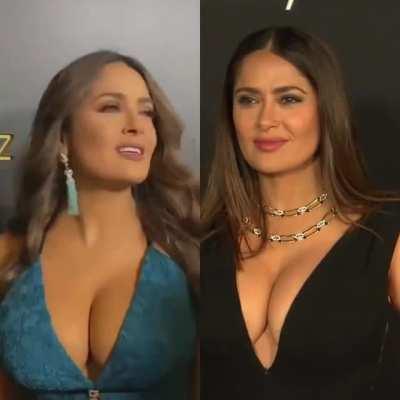 Does Salma Hayek have the best boobs in Hollywood?