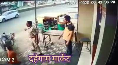 Wrong day to wear your orange shirt.