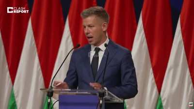 Péter Magyar: Russia is a security risk. In Hungarian history, we have felt the Russian bear before. Europe must prepare. Europe must protect and defend itself.