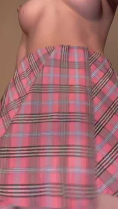 I think I got a little wet imagining you eating my pussy