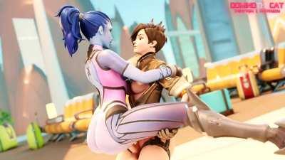 Widowmaker & Tracer (DominotheCat) [Overwatch]