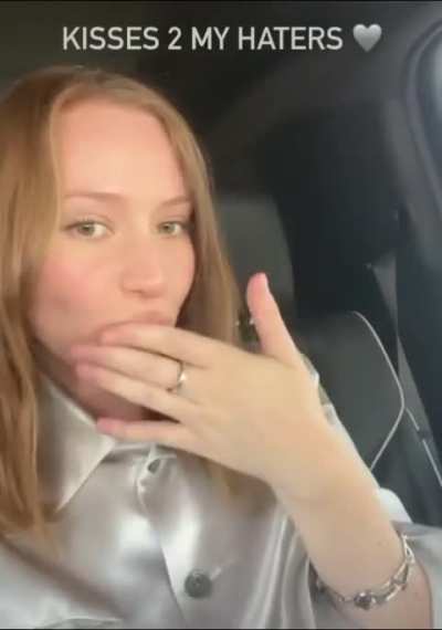 Pretty eyes and hair