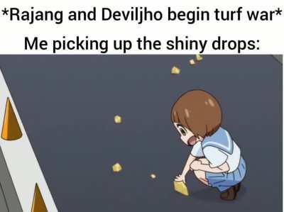 Don't mind me. Just cleaning up the mess