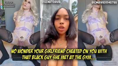 No wonder she cheatin 🤣