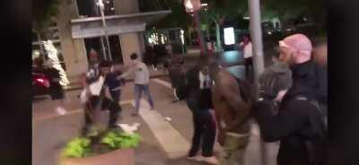 HMFT after I get nearly beat to death during a riot