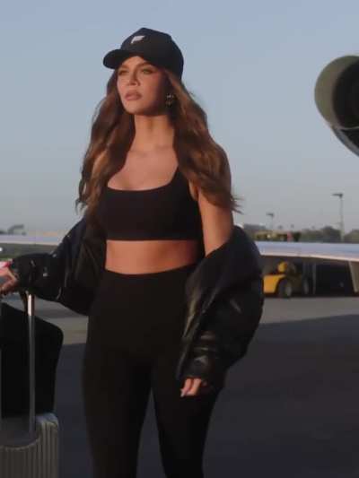 Khloe in black