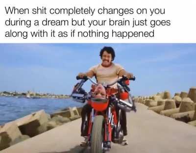 Walked out of my front door and I was in outer space but it’s whatever