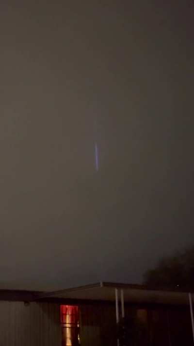 Weird light in the sky