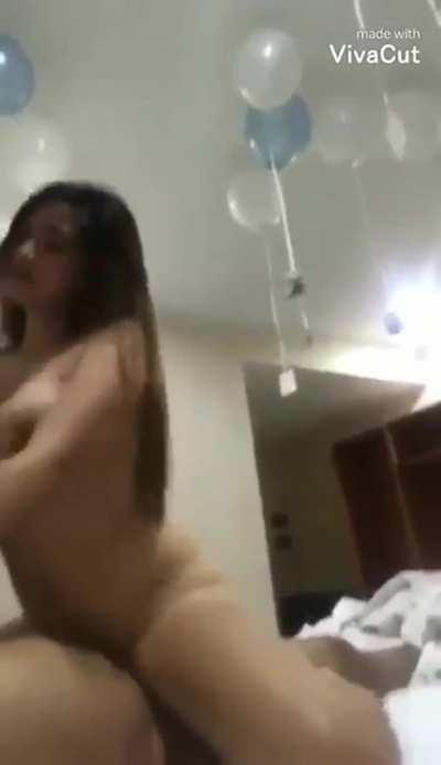 Horny Desi Girl Riding and Sucking Her Boyfriend Roughly After Birthday Party 👅 [Link in the Comments Box]