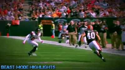 [Highlight] That year when Peyton Hillis went off for 1600 yards and 13 TDs