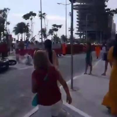 Independence day parade in Brazil