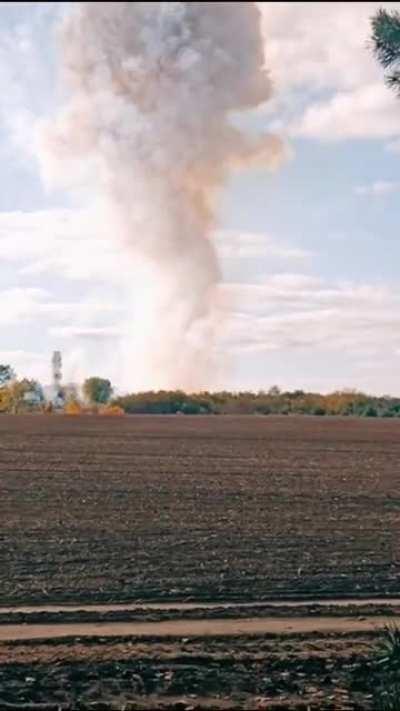 Ukrainian forces destroying Russian S-300 October 2022