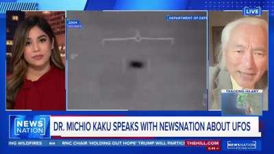 Renowned theoretical physicist Michio Kaku says that we have more data than we can deal with right now. Pilots are getting tons of UFO videos now because they are no longer worried about the stigma.