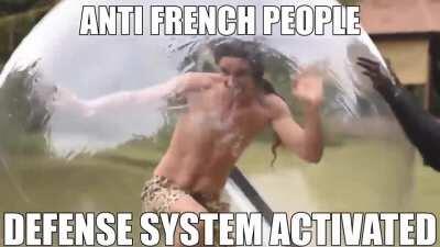 How do you guys like my gay protection suit?