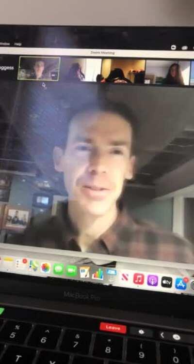 Definitely the most fun teacher i’ve ever had(sorry for the bad quality lol)