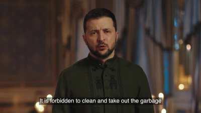 President Zelensky's Christmas Greetings. 06/01/23. Duration 4m37. English Subtitles