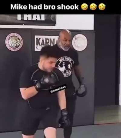 His whole life flashed before his eyes.