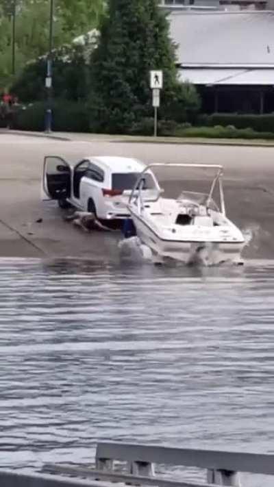 An expert at boating