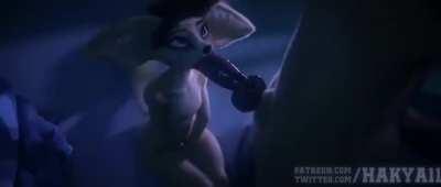 A mouthful with nothing wasted. (hakya11) [MF]