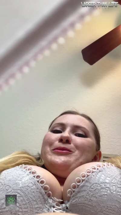 POV: you’re shrunk and trapped in Giantess Emma’s wet panties 