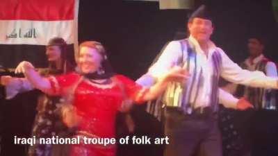 Iraqi national troupe of folklore dance - Baghdad Choreography