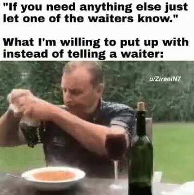 would enjoy this, unironically, at least once just to try