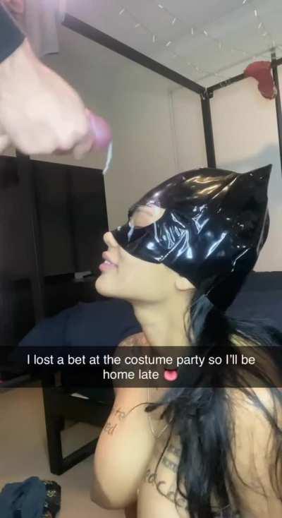 I’m a girl of my word but I may have lost on purpose 🤭