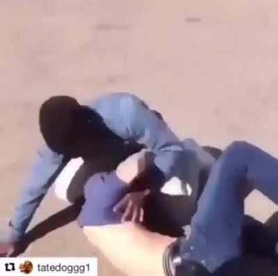 Bully gets what he deserves after he keeps on messing with kid who just moved in from Africa