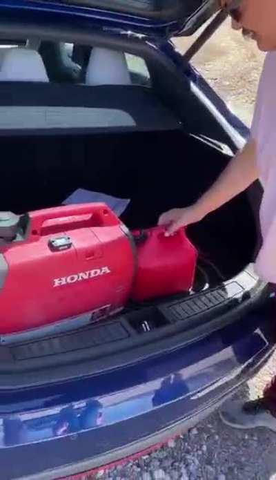 Let's go full electric, with a back-up