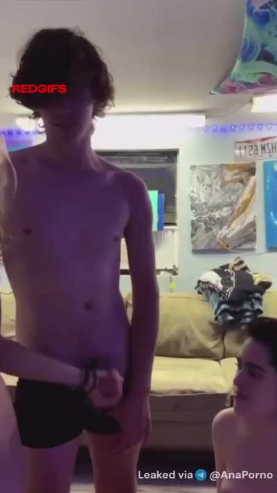 College students having fun.