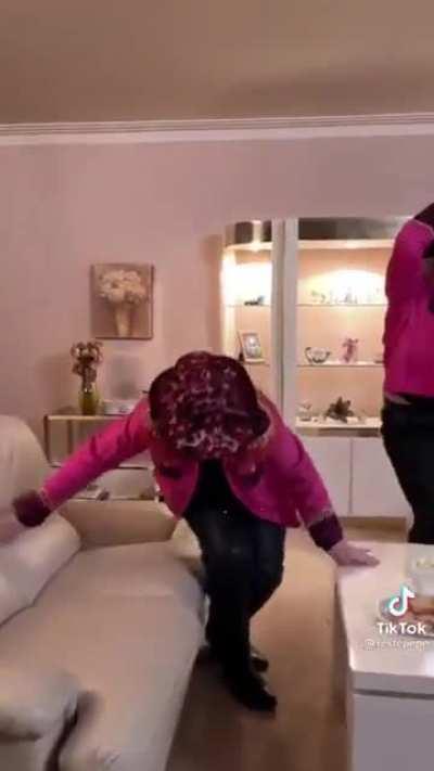 Grandma with mad skills