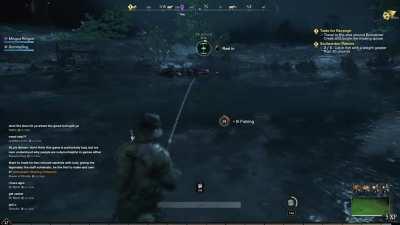 Fishing in an area way above your level