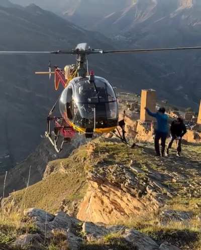 My helicopter people need me!