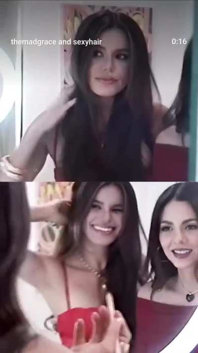 Victoria being adorable as usual