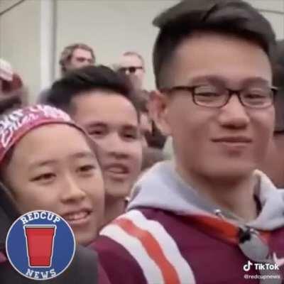 &ldquo;She loves sports and she loves broccoli so we are here&rdquo;