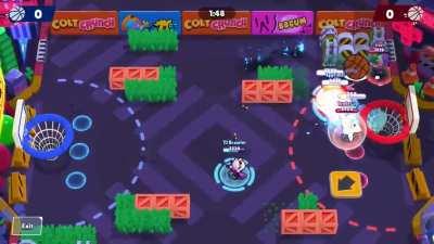 3 pointer INSIDE the circle (and no super)