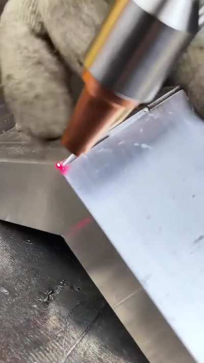 The metal welder looks good