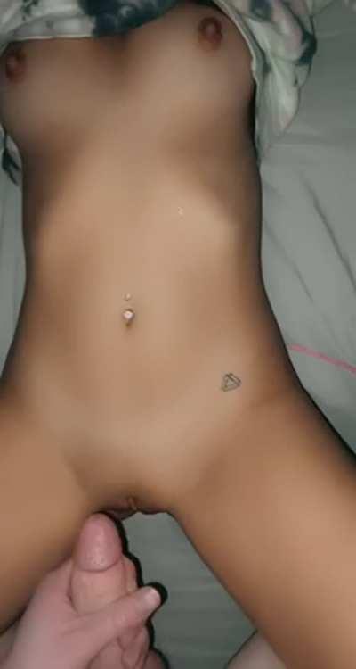 Tiny and built for white cock