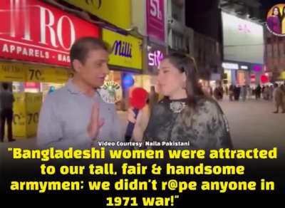 No granade attack happened in August 21st 2004, recovering arms from 10 truck never happened like no rape happened in 1971.