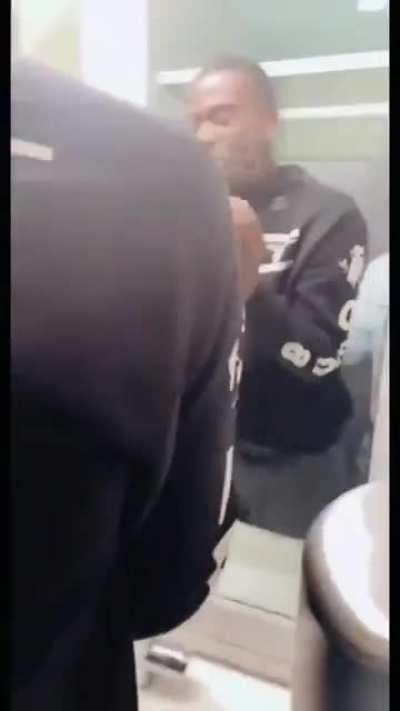 making out with a powder donut