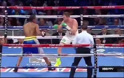 Andy Lee lands a right hook outta nowhere to cure John Jackson's insomnia.