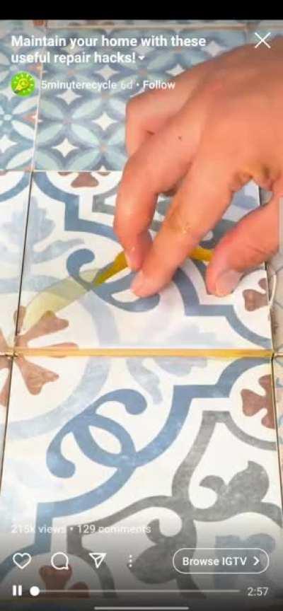 Is it an adhesive, is it an stupidity? We'll never know.