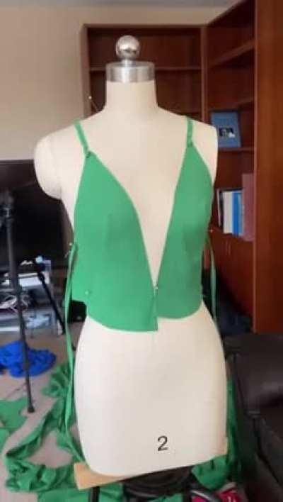Making a Greenscreen dress